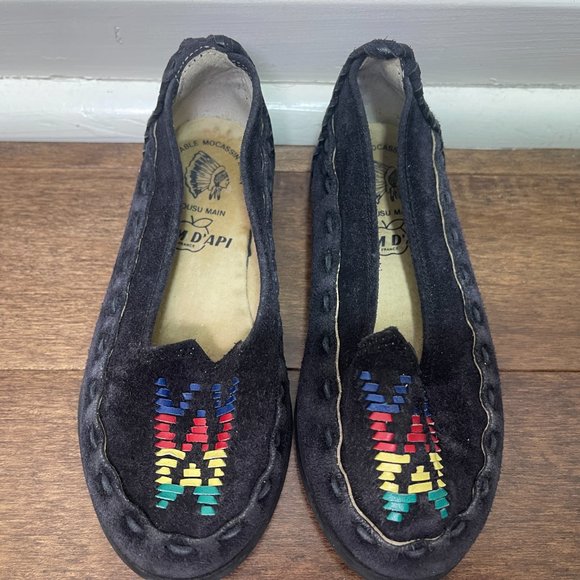 Pom D’api Suede Slip On Shoes sz 8 - Picture 4 of 10